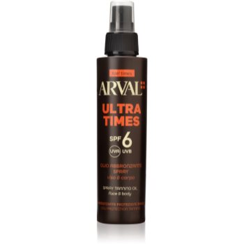 Arval Half Times Ultra Times SPF 6 Ulei de plaja pentru fata si corp - imagine 2